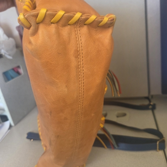 RARE HTF Dooney & Bourke Bolero Handbag Star/Heart Multicolor Leather Purse Bag - Picture 12 of 14